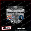 Oklahoma City Thunder Vs Minnesota Timberwolves 2025 Western Conference Finals Championship PNG