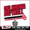 Oklahoma Sooners Softball College World Series Stripe SVG