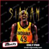 Pascal Siakam Indiana Pacers Basketball Fan Game Day PNG