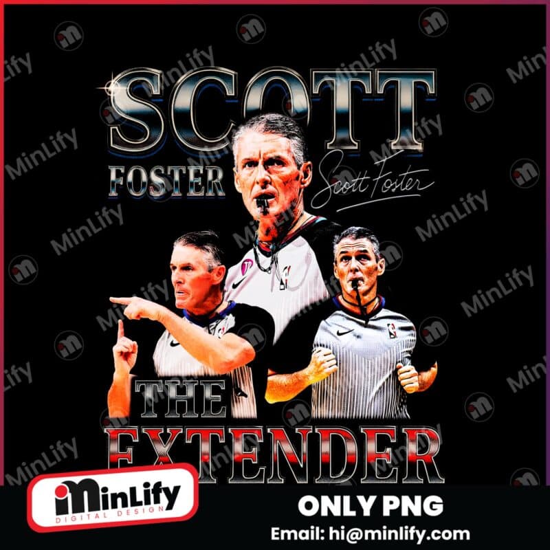 Scott Foster The Extender Referee Bootleg Nba PNG