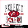 Utah Utes Football Perfect Season 2008 13 0 PNG