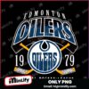Vintage Edmonton Oilers Locker Room Retro 1979 Hockey PNG