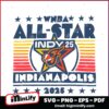 Wnba All Star 2025 Indianapolis Indiana Fever Basketball SVG